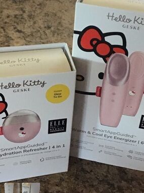 LAST CHANCE!!Hello Kitty Facial Hydration Refresher & Eye Energizer Luxury Set